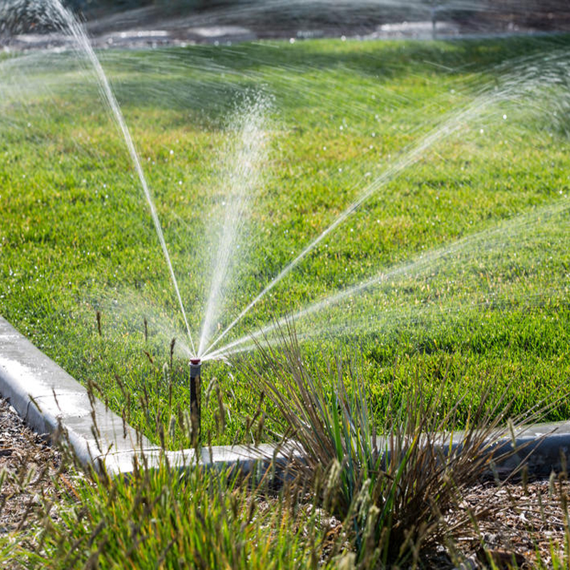 工廠廠區(qū)草坪綠化景觀自動灌溉工程
